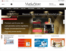 Tablet Screenshot of markastore.com